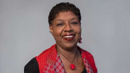 Author and poet Nikki Grimes LC'74