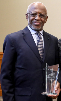 George C. Hill CCAS’61, who has been inducted into the Rutgers Hall of Distinguished Alumni,  received the Rutgers–Camden Chancellor's Lifetime Achievement Award for Civic Engagement in 2019.